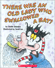 THERE WAS AN OLD LADY WHO SWALLOWED A BAT!